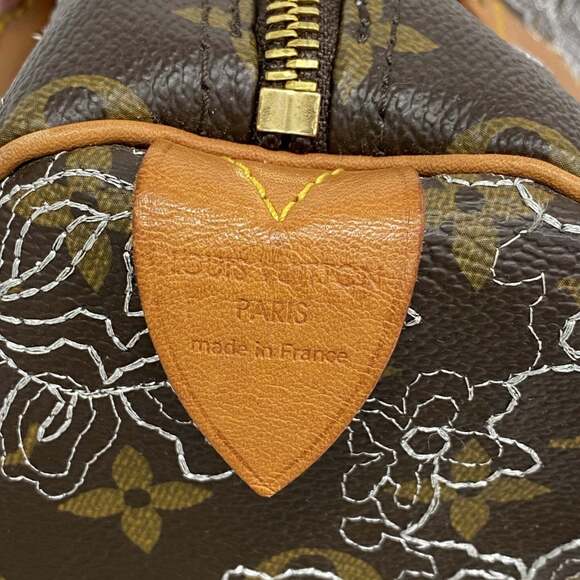 LOUIS VUITTON Brown Monogram Speedy 30 Bag - Picture 5 of 10